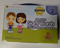 Meet The Sight Words – Level 1 & 2 Easy Readers 24 Books Homeschool 2 Box Sets