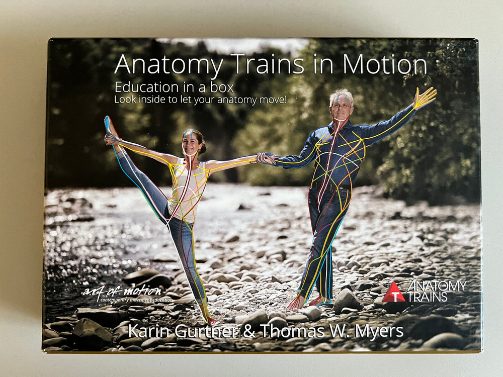 ANATOMY TRAINS IN MOTION-EDUCATION IN A BOX-80 LEARNING CARDS – 2018 – BOX SET