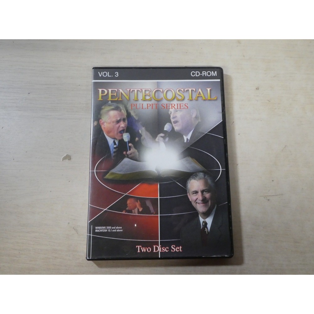 David K Bernard Pentecostal Pulpit Series Vol 3 CD-ROM 2-Disc Set Word Aflame