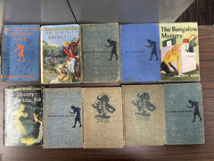 Lot 10 Vintage Tweed A Nancy Drew Mystery 1930s-1960s Books HC Carolyn Keene
