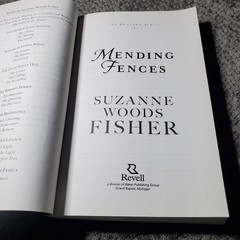 Mending Fences Suzanne Woods Fisher 2019 Amish Romance Revell