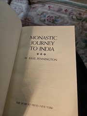 Monastic Journey To India by Pennington PB 1982 VG Cond J3