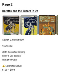A Collection of Vintage Oz books Over 30 books for your enjoyment.