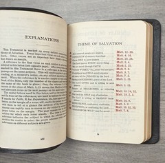 Christian Worker’s 1924 New Testament GENUINE LEATHER Pocket Bible (1945)