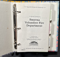Smyrna Volunteer Fire Department Cookbook Morris Press 2003