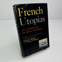 French Utopias An Anthology of Ideal Societies Hardcover 1966 The Free Press