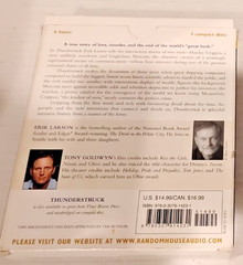 Thunderstruck – Audio CD, by Larson Erik – Audiobook