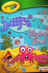 19 Crayola Board Books Kids Toddler „Rhyme Time” Resellers Lot Daycare Preschool