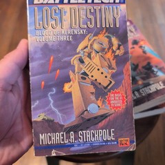 Battletech Blood of Kerensky Trilogy PBs by Michael A. Stackpole + Freebirth