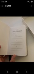 Crossway ESV Pocket Bible Leather Bound Buffalo Leather Deep Brown