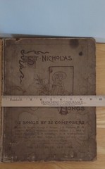 1885 St. Nicholas Songs Book, 190 pages