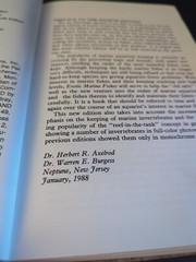 EXOTIC MARINE FISHES by AXELROD & EMMENS 1988. hardbound, 608 pages