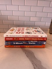 5 Minute Stories Storybook 4 Mixed Book Lot