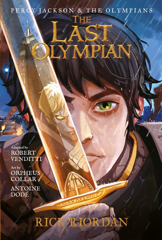 Percy Jackson and the Olympians: Last Olympian: The Graphic Novel, The – har…