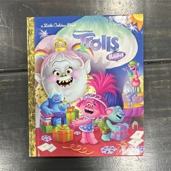 Little Golden Book DreamWorks Trolls Holiday Hardcover David Lewman 2019