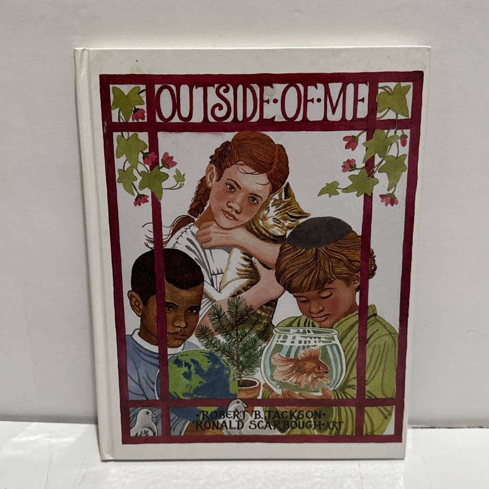 Outside of Me Signed by Robert Jackson Hardcover 1999 Diversity Self Awareness
