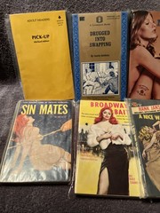 22 VINTAGE PAPERBACK PULP EROTIC SLEAZE SMUT GGA BOOKS 1950s 1960s RARE 1970’s