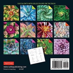 Origami Paper 500 sheets Succulents 6″ (15 cm): Tuttle Origami Paper: Double-Sid