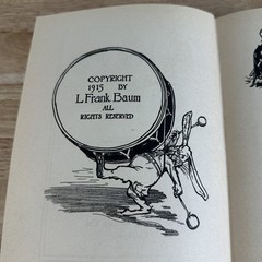 The Scarecrow of Oz L. Frank Baum 1915 First Edition John R. Neill Illustrated