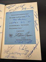 1984 Don’t Grow Old Grow Up Dorothy Carnegie Dale Carnegie Course Award Signed