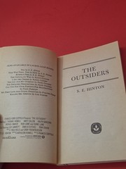 Nice Copy – The Outsiders S.E Hinton Movie Tie-In 1982 Laurel Leaf PB – Coppola