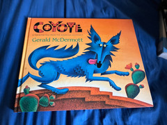 HARCOURT BRACE Coyote Children Hardcover Book Gerald McDermott Trickster Tale 94