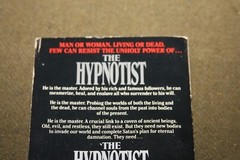 The Hypnotist by Brad Steiger 1989 PB 1st Print Charter Horror