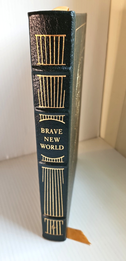 Brave New World Aldous Huxley Leather Bound Collectors Edition Easton Press NICE