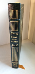 Brave New World Aldous Huxley Leather Bound Collectors Edition Easton Press NICE