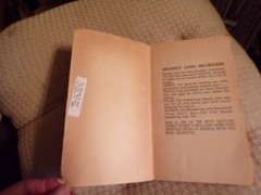 1962 A Holiday for Murder Agatha Christie Mystery Bantam Paperback