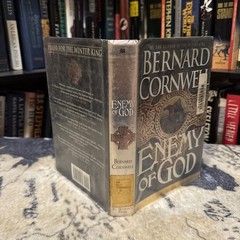 Enemy of God by Bernard Cornwell (Hardcover) US 1st/1st, POOR, Ex-Lib.