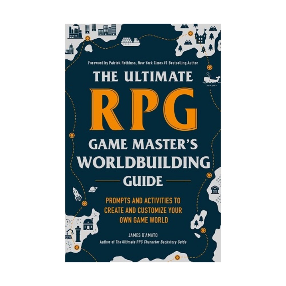 Adams Media Gaming Book Ultimate RPG Game Master’s Worldbuilding Guide EX