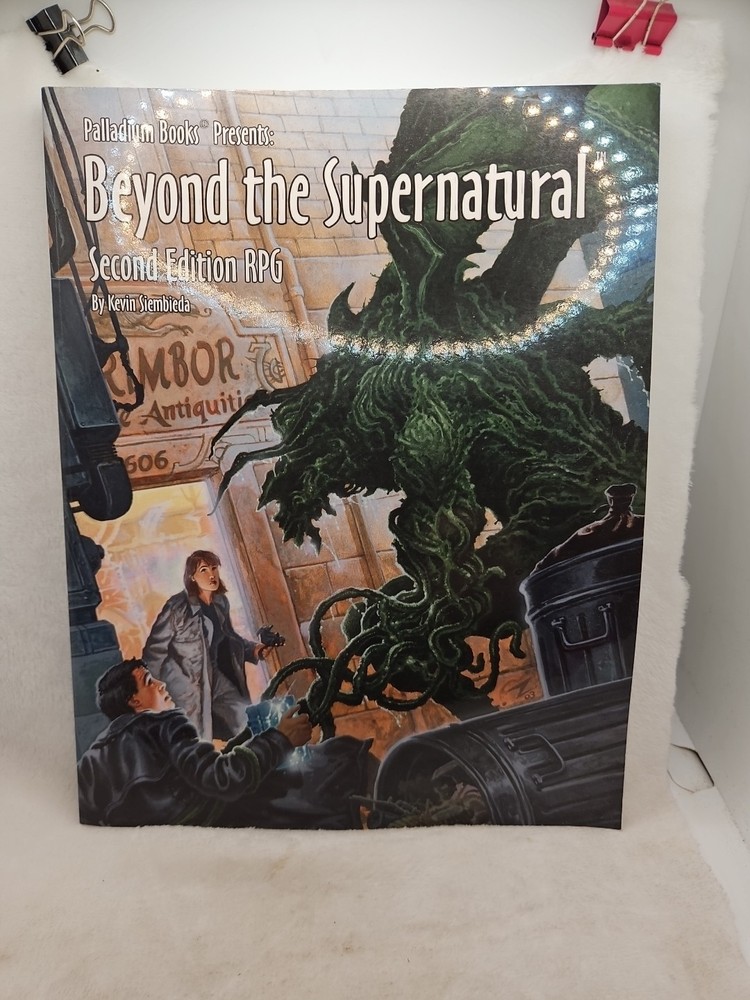 Beyond the Supernatural RPG (2nd Edition) Paperback Palladium Books