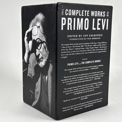 Complete Works of Primo Levi 2015 Hardcover DJ Slipcase 3 Volumes