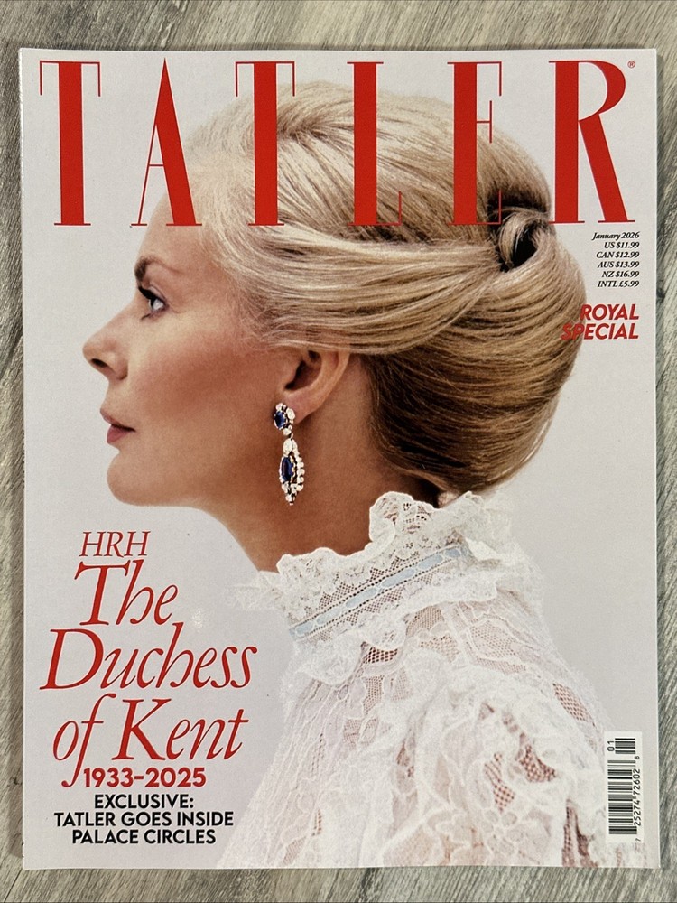 Tatler Magazine issue January 2026 Vol 321 No 1