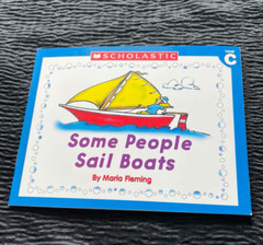 Some People Sail Boats Paperback Maria Fleming GOOD 2003 Kids Scholastic Level C