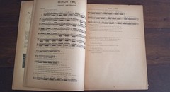 Vint 1953 Bornoff’s PATTERNS in POSITION BASS To Follow Finger Patterns 62 Pages