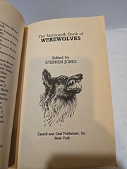 The Mammoth Book of Werewolves & Mammoth Book of Frankenstein Stephen B. Jones