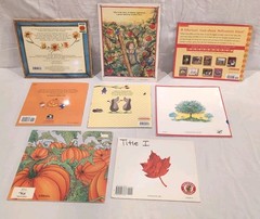 8 Children’s Picture Books Fall, Autumn, Pumpkins, Johnny Appleseed, Classroom +