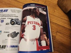 Detroit Pistons 2004 NBA Champions Yearbook Bad Boys Chauncey Big Ben 168 Pages