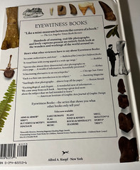 Dinosaur (Eyewitness Books) Hardcover-64 pages-1st Amer. Edition 1989–Very Good