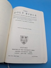 Oxford Compact White French Morocco Leather 01152x KJV Bible w box No Marks