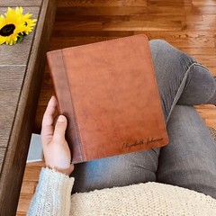 Personalized ESV Bible with name Engraved, Journaling Study Bible, Baptism Gifts