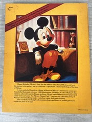 Disney’s Mickey Mouse 1977 50 Happy Years + Theme Park Sing Along A3