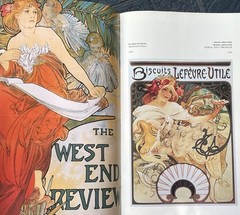Alphonse Mucha Posters – 9.5″ x 16″ Art Book / Sarah Mucha pb 2005