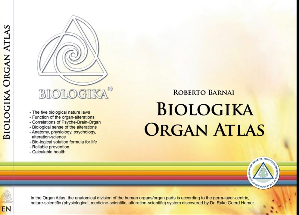 FREE SHIPPING! BIOLOGIKA ORGAN ATLAS : ROBERTO BARNAI/ 154 pages, 2021 edition