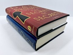The Secret of Secrets & Origin Hardcover Dan Brown Lot Of Two (Robert Langdon)