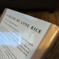Lasher 1993 Fifth Print Bookplate Signed Hardcover/Dust Jacket by Anne Rice