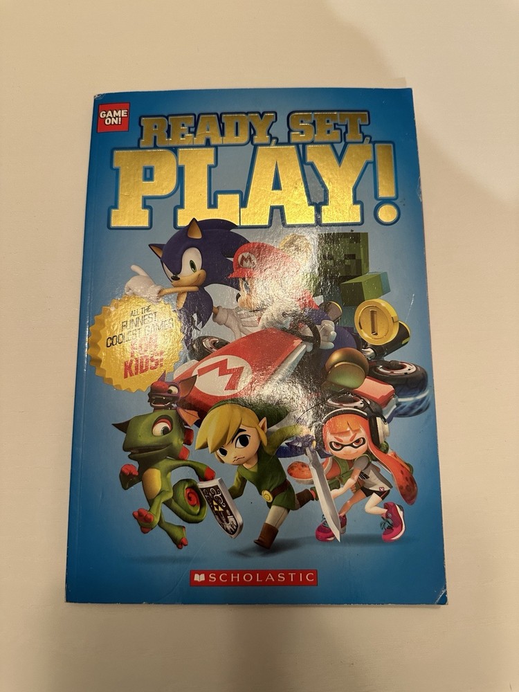 Ready, Set, Play – Game On Paperback, 9781338189940, Scholastic Book