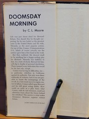 Doomsday Morning by C.L. Moore Double Day 1957 Book Club Edition